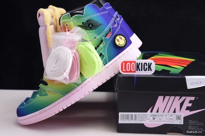 One Kick JORDAN AIR HIGH 1 J DC3481-900 X OG BALVIN 0726